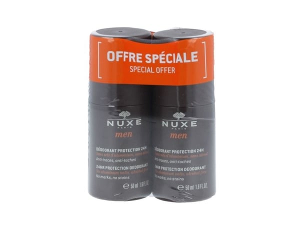 Nuxe Men 24HR Protection Deodorant 2 x 50 ml