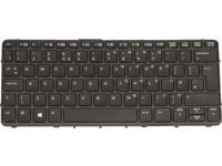 HP - Erstatningstastatur for bærbar PC - med pekepinne - bakbelysning - Storbritannia
