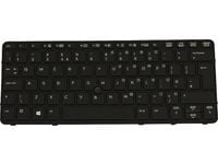 HP - Tastatur - bakbelysning - Storbritannia - for EliteBook 820 G1 Notebook