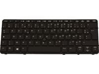 HP - Tastatur - bakbelysning - Fransk - for EliteBook 820 G1 Notebook