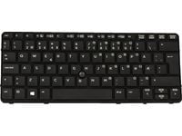 HP - Tastatur - bakbelysning - Norsk - for EliteBook 820 G1 Notebook