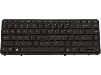 HP DualPoint - Tastatur - bakbelysning - Nederlandsk - for EliteBook 840 G1 Notebook; ZBook 15u G2 Mobile Workstation
