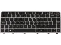 HP Elite - Tastatur - bakbelysning - Storbritannia - for EliteBook Folio 1040 G1