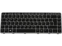 HP Elite - Tastatur - bakbelysning - Tysk - for EliteBook Folio 1040 G1