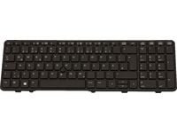 HP - Tastatur - Tysk - for ProBook 650 G1 Notebook (15.6 tommer)