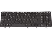 HP - Tastatur - Belgisk - for ProBook 650 G1 Notebook (15.6 tommer)