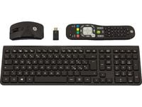 HP Wireless Sydney-Melbourne - Dongle - Remote control SP IT, Full størrelse (100 og), Trådløs, RF kabel-fri, Sort, Mus inkludert