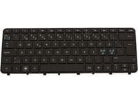 HP - Tastatur - bakbelysning - Dansk - svart - for ENVY Spectre XT 13; Spectre XT 13