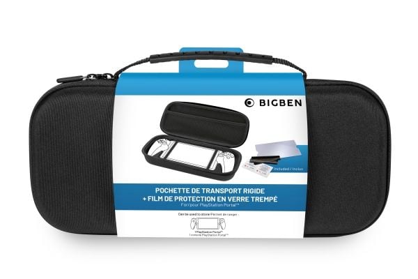 NACON PSPORTALPOUCH, Hardplast, Svart, PlayStation Portal, Transportkasse, 160 mm, 342 mm