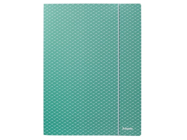 Esselte Colour'Breeze - 3-flikhållare - för A4 (210 x 297 mm) - kapacitet: 150 ark - grön