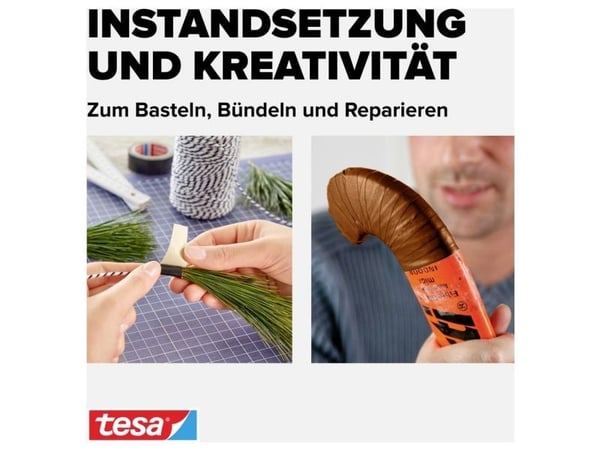 TESA PERFECT 56343-00041-03 Tekstiltape tesa® extra Power Brun (L x B) 2.75 m x 38 mm 1 stk