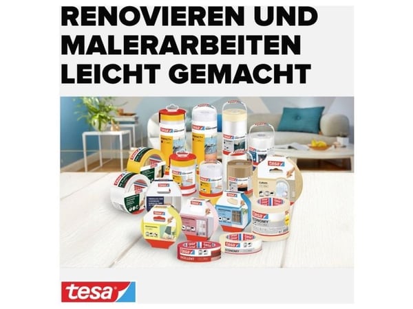 TESA 55349-00000-01, Beige, Suojaus, Liuottimenkestäviä, 50 m, 30 mm, 5 kpl