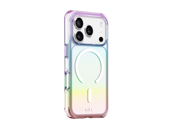 LAUT AERO HOLO, Suojus, Apple, iPhone 17 Pro, 16 cm (6.3"), Helmi, Läpinäkyvä