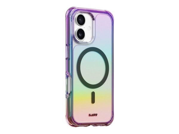 LAUT AERO HOLO, Suojus, Apple, iPhone 17, 16 cm (6.3"), Monivärinen, Läpinäkyvä