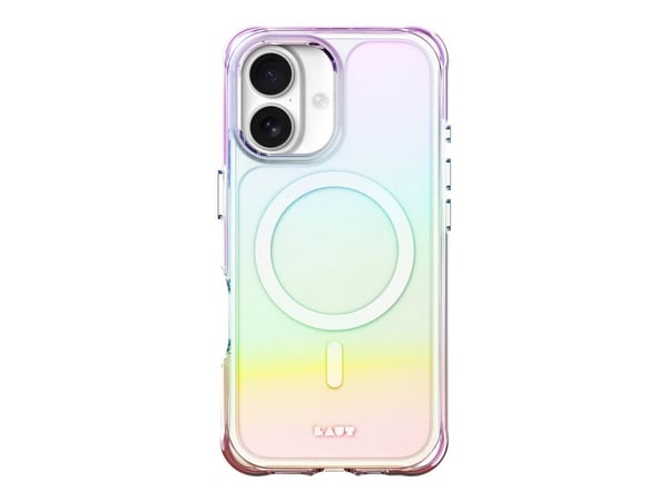 LAUT AERO HOLO, Suojus, Apple, iPhone 17, 16 cm (6.3"), Helmi, Läpinäkyvä