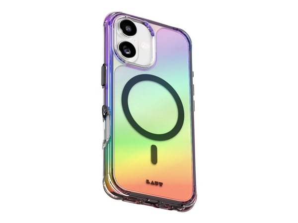 Laut Aero Holo - Baksidedeksel for mobiltelefon - MagSafe-samsvar - polykarbonat, termoplast-polyuretan (TPU) - holo midnight - for Apple iPhone 17