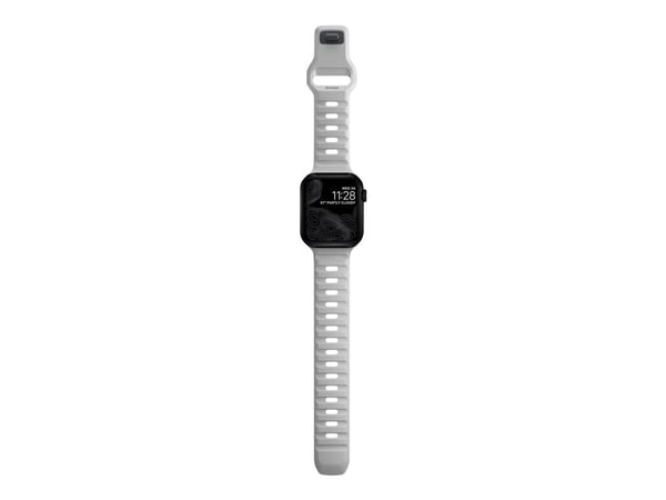 Nomad NOMAD NOMAD Sport Strap V2 Vedenpitävä 45mm/44mm/42mm Lunar Gray (kuunharmaa)