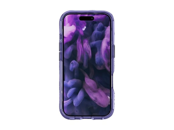 Laut Crystal MATTER-X - bakdeksel til mobiltelefon - MagSafe-kompatibilitet - polykarbonat, termoplastisk polyuretan (TPU), magnet - lilla krystall...