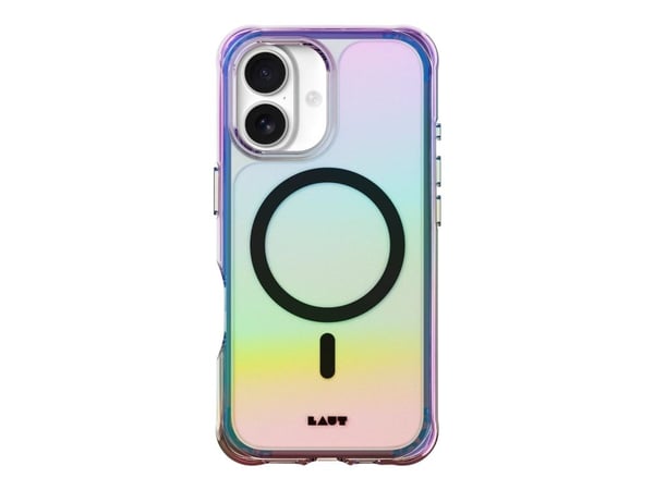 Laut Aero Holo - Baksidedeksel for mobiltelefon - MagSafe-samsvar - polykarbonat, termoplast-polyuretan (TPU) - holo midnight - for Apple iPhone 17