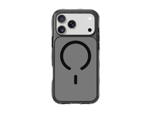 Laut Crystal MATTER-X - Baksidedeksel for mobiltelefon - MagSafe-samsvar - polykarbonat, termoplast-polyuretan (TPU) - svart krystall - for Apple i...
