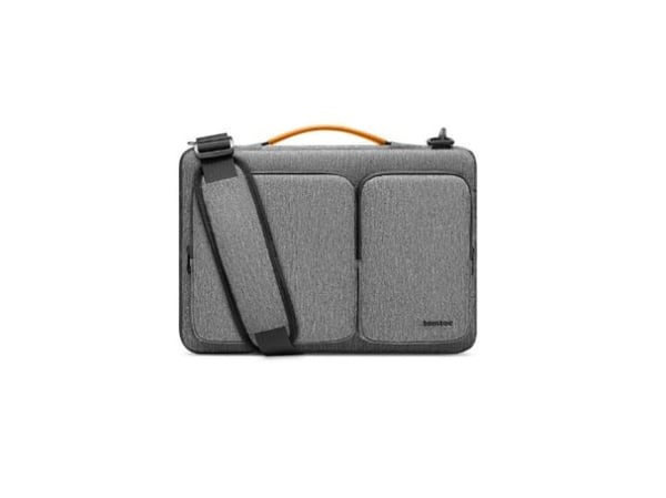 TOMTOC DEFENDER A42 16" laptopveske - grå