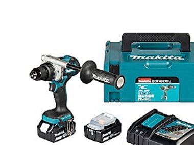 Makita DDF492RTJ akkuporakone akkuineen