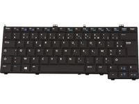 DELL K1N66, Tastatur, Fransk, Bakgrunnsbelyst tastatur, DELL, Latitude E7240