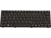 Acer - Erstatningstastatur for bærbar PC - Tysk - for Aspire ONE 72X; Aspire TimelineX 1830; TravelMate 8172; TravelMate TimelineX 8172