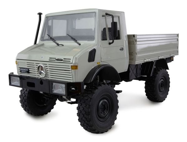 Amewi Mercedes-Benz Unimog Basic 4WD vaaleanharmaa RTR 1 12 (22631)