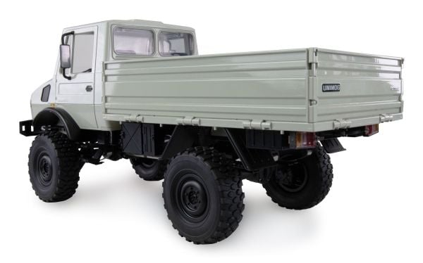 Amewi Mercedes-Benz Unimog Basic 4WD vaaleanharmaa RTR 1 12 (22631)