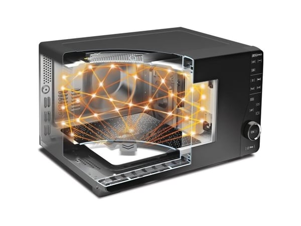Whirlpool MWF 420 BL, Pöytämalli, Solo-mikroaaltouuni, 25 L, 800 W, Sisäänrakennettu näyttö, Kosketus