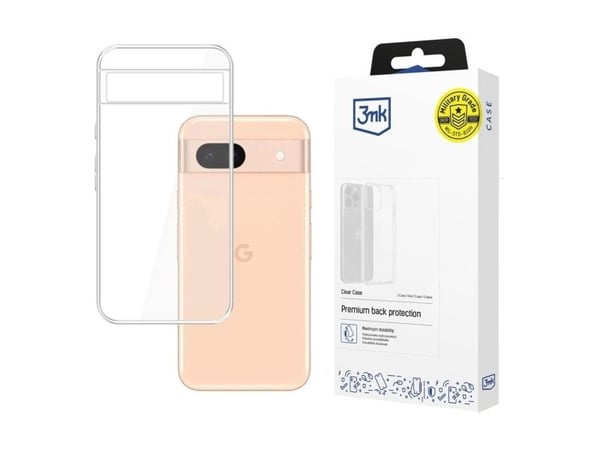 3MK 5903108567749, Etui, Google, Pixel 8A 5G, 15,5 cm (6.1"), Gjennomsiktig