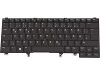 Dell - Erstatningstastatur for bærbar PC - QWERTZ - Tysk