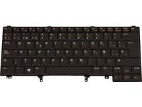DELL 34GWF, Tastatur, Spansk, Bakgrunnsbelyst tastatur, DELL, Latitude E5420, E6320, E6420