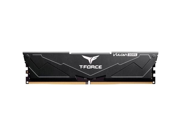 T-FORCE Vulcan - DDR5 - modul - 16 GB - DIMM 288-pin - 6000 MHz / PC5-48000 - CL38 - 1.35 V - ikke-bufret - on-die ECC - svart