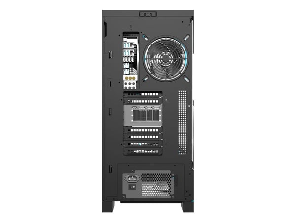 Darkflash-deksel Darkflash DY451L PRO datamaskindeksel med vifte (svart)
