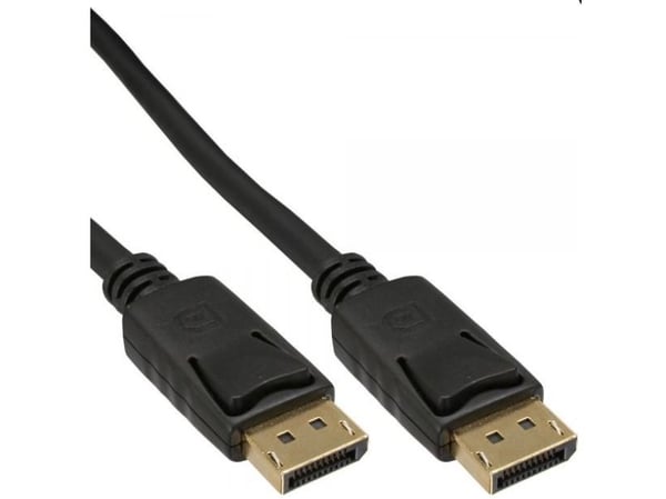 Mercodan 931879, 5 m, DisplayPort, DisplayPort, Hankjønn, Hankjønn, Sort