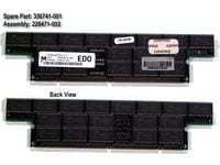 HPE - EDO RAM-muisti - moduuli - 256 MB - DIMM 168-PIN - i-puskuri - ECC