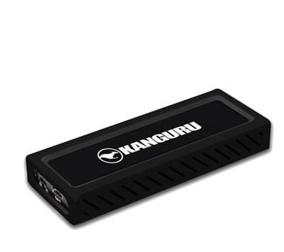 Kanguru UltraLock SuperSpeed+ USB-C M.2 NVMe SSD with Physical Write Protect Switch U3-NVMWP - SSD - 1 TB - ekstern (bærbar) - M.2 - USB 3.1 Gen 2 ...