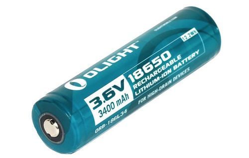 Olight 18650, Batteri, Olight, Blå, Lithium-Ion (Li-Ion), 3400 mAh, 3,6 V