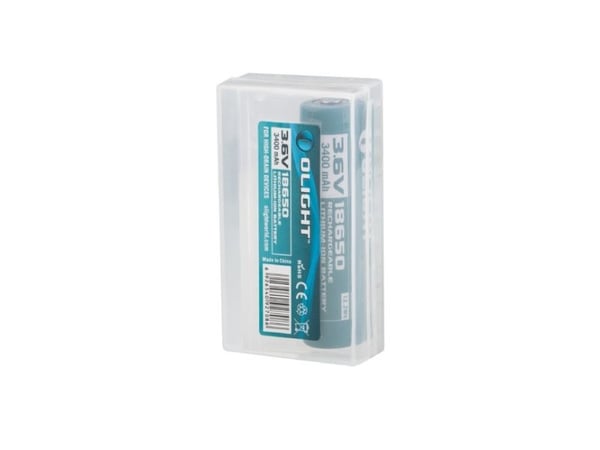Olight 18650, Batteri, Olight, Blå, Lithium-Ion (Li-Ion), 3400 mAh, 3,6 V