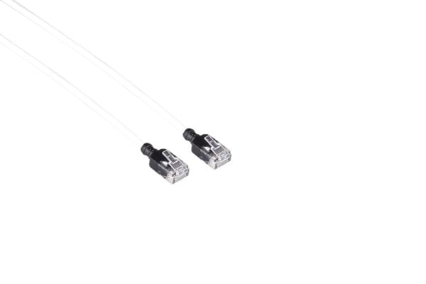 Mercodan 371929020, 2 m, Cat6a, U/UTP (UTP), RJ-45, RJ-45, valkoinen