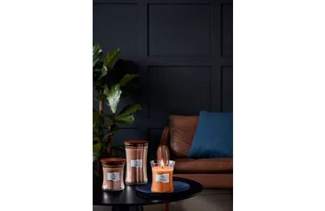 Yankee Candle - WoodWick Large Hourglass - Cashmere