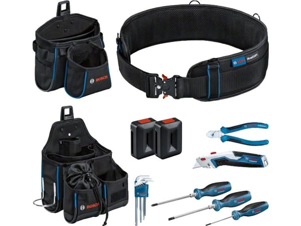 Bosch Professional 1600A02H5C Craftsman , Gör-det-självare , Fordon , Elektriker, VVS, Professionell Verktygsväska med utrustning