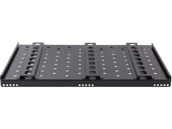 Rockstable RS19-SFH610, Rackhylle, Sort, SPCC, Stål, 60 kg, 1U, Oval