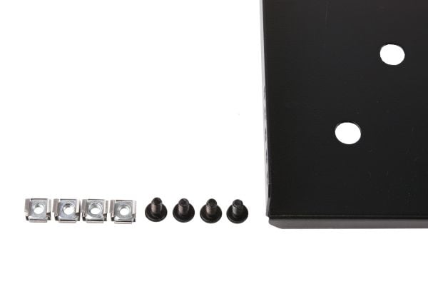 Rockstable RS19-SFH610, Rackhylle, Sort, SPCC, Stål, 60 kg, 1U, Oval
