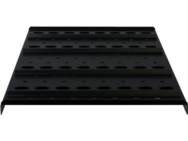 Rockstable RS19-SFH612, Rackhylle, Sort, SPCC, Stål, 100 kg, 1U, Oval