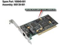 HPE - Nettverksadapter - PCI - 10/100 Ethernet - for ProLiant 800, 850R; ProSignia 200; ProLiant 3000, 3000R, 5500, 5500R, 6000