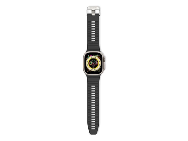 Decoded Ultra Traction Strap, Strop / Belte, Smartklokke, Svart, Apple, Apple Watch Ultra, Silikon