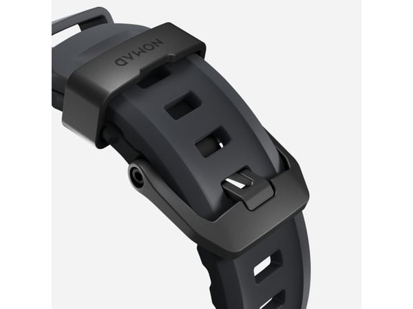 Nomad Rocky Point Band, Band, Smartklokke, Svart, Apple, Ultra / 46mm, Lær, Titan